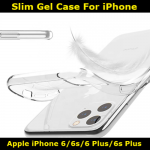 High Quality Slim Gel Case for iPhone 6/6s/6 Plus/6s Plus Slim Fit Look
